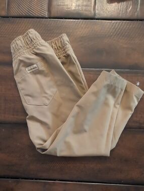 BearPaw Kids 18 Months Khaki Elastic-Waist Joggers